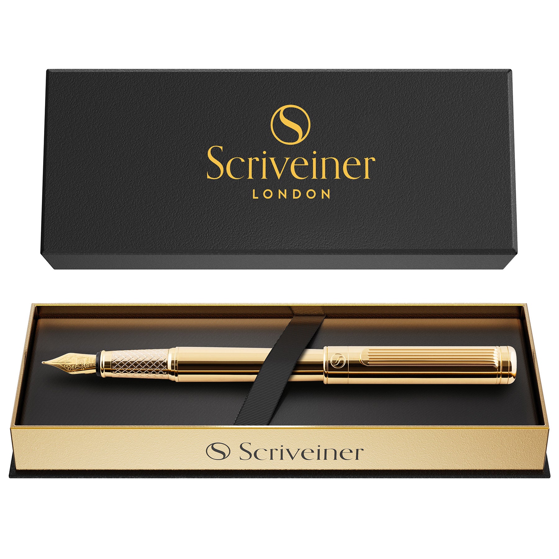 Stylo plume Scriveiner Classic or - Pointe fine