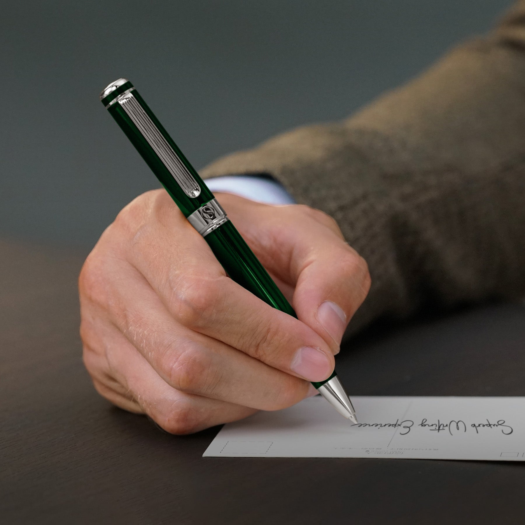 Bolígrafo Scriveiner Classic British Racing Green