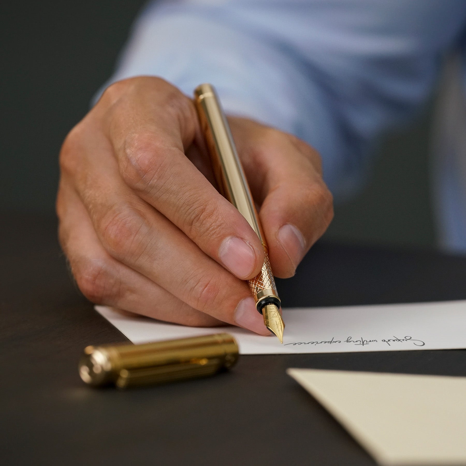 Stylo plume Scriveiner Classic or - Pointe fine