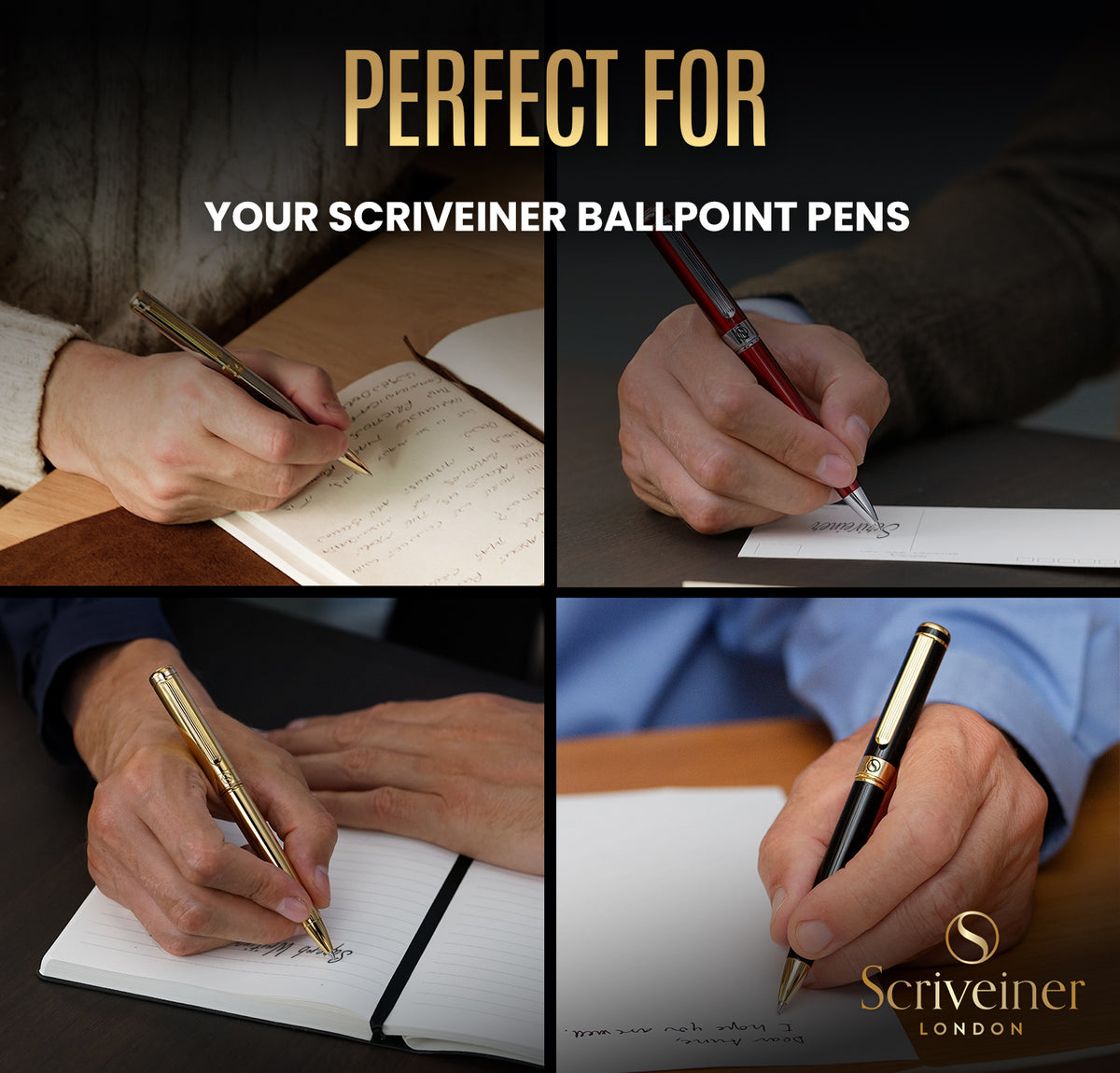 Scriveiner Blue Ballpoint Refill