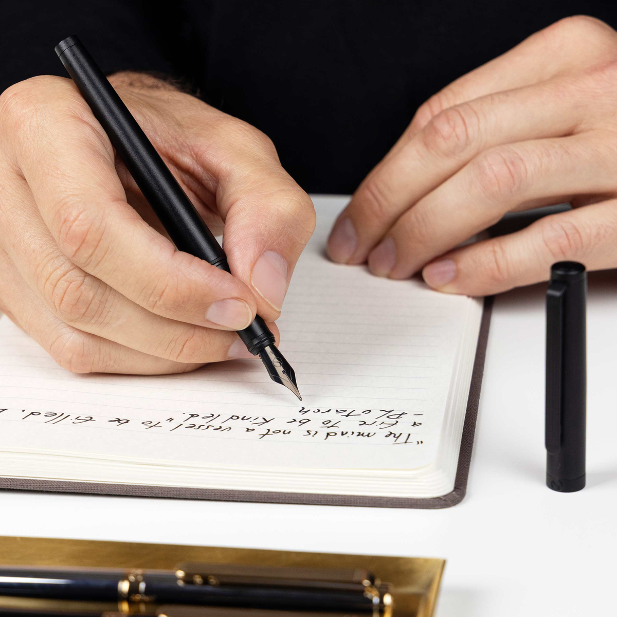Scriveiner Hard Cover Lined Notebook