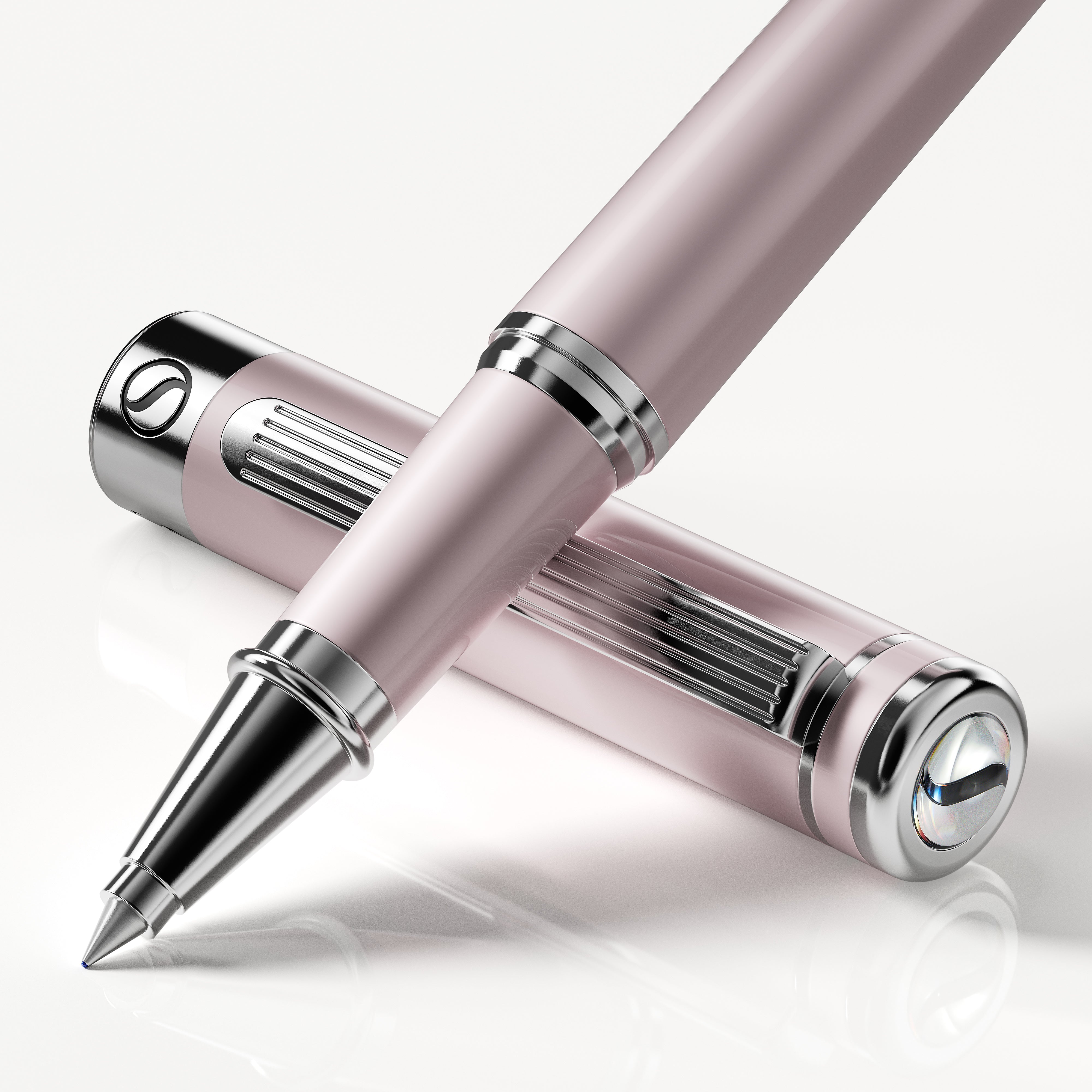 Scriveiner Classic Blush Pink Rollerball Pen