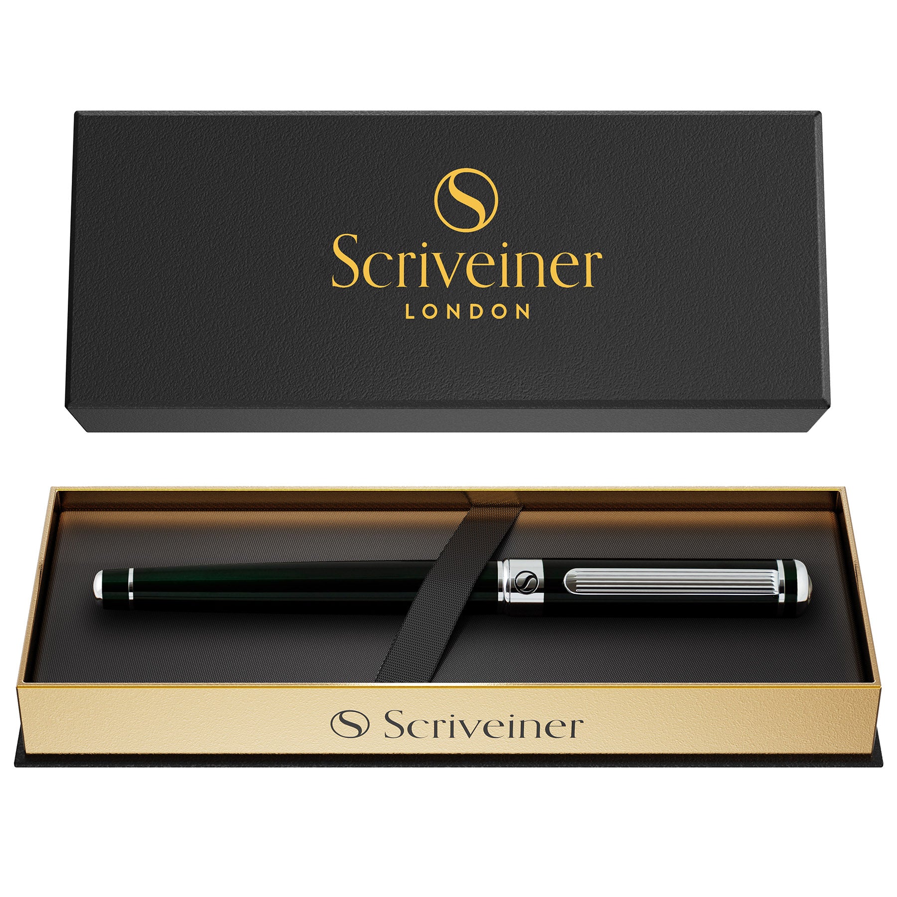 Penna rollerball Scriveiner Classic Nero Verde
