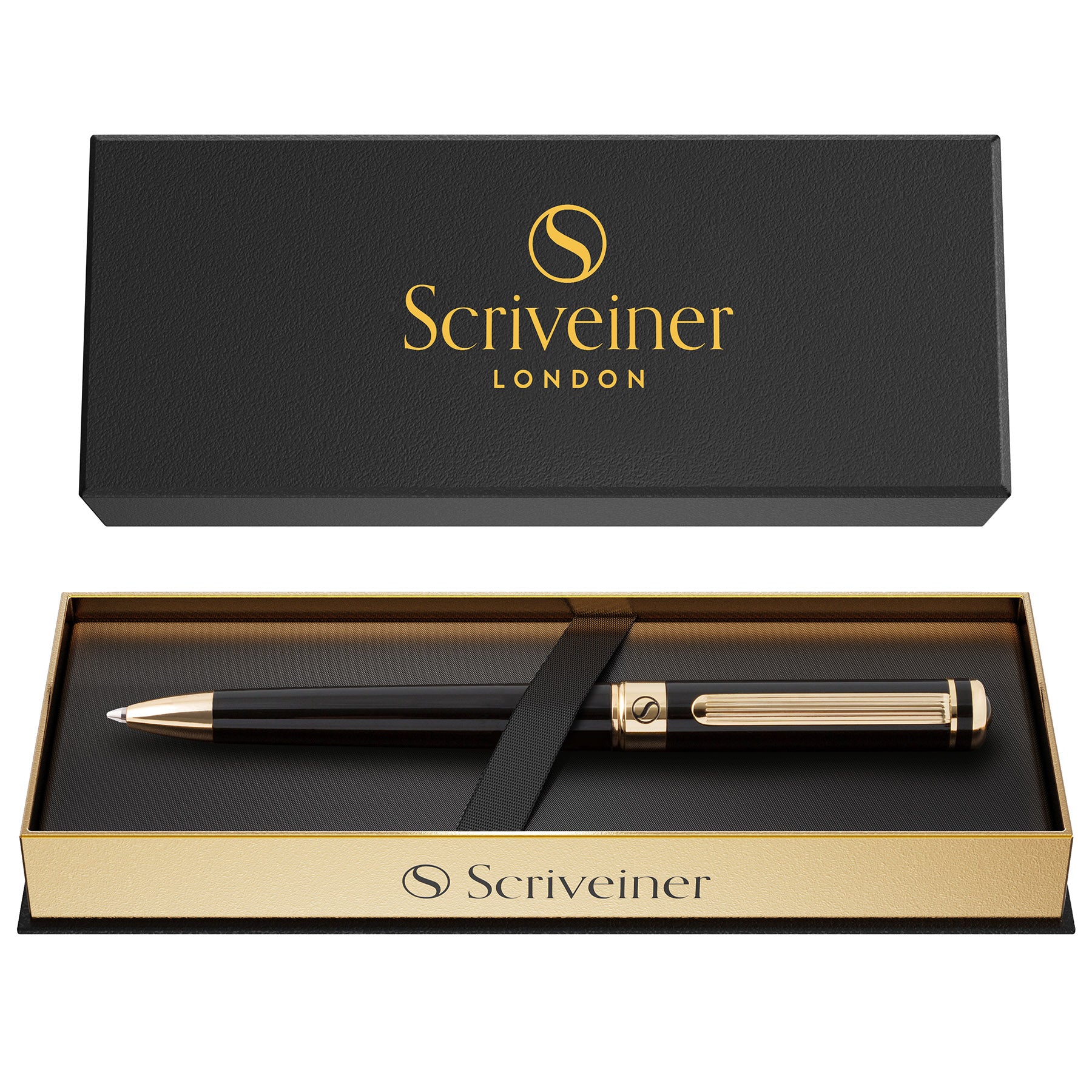 Penna a sfera Scriveiner Classic Lacca Nera