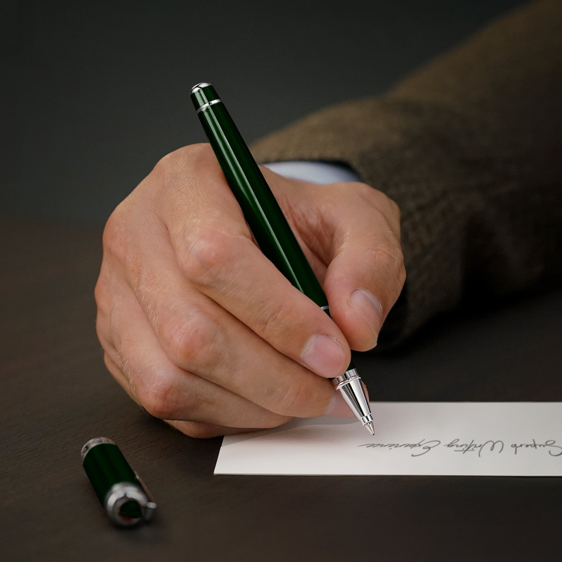 Scriveiner Classic British Racing Green Rollerball Pen