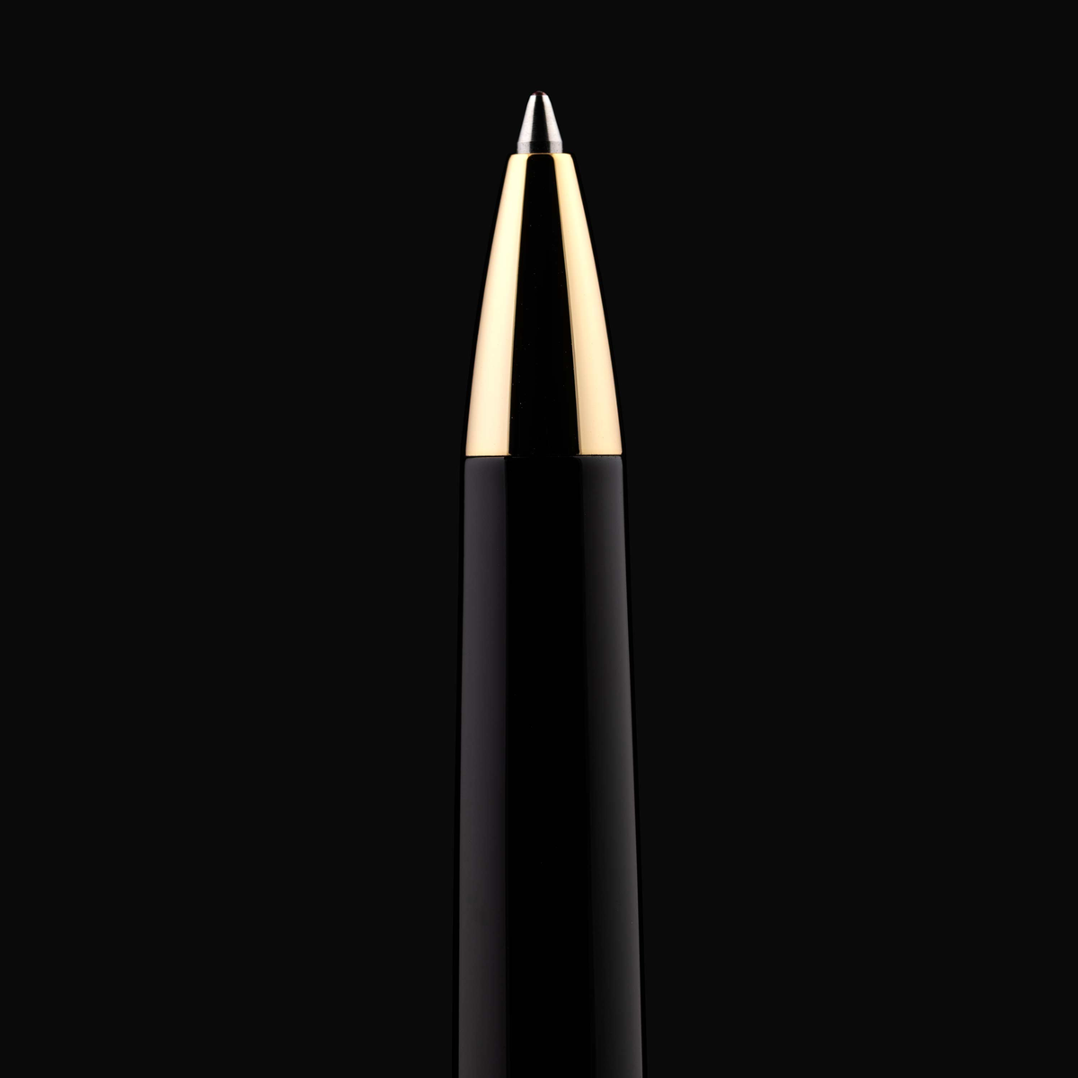 Scriveiner Premium Daily Black Gold Ballpoint Pen