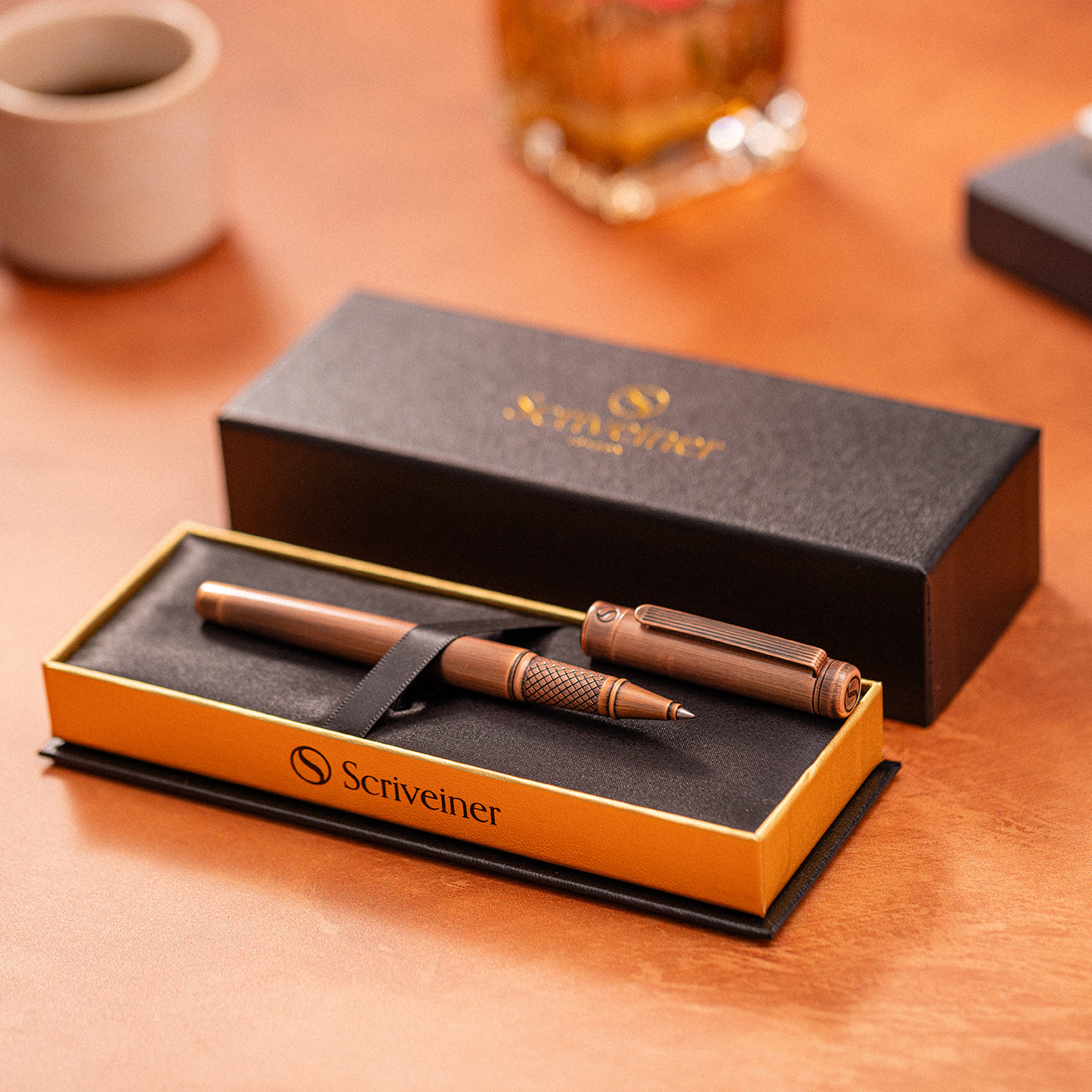 Scriveiner Classic Copper Rollerball Pen
