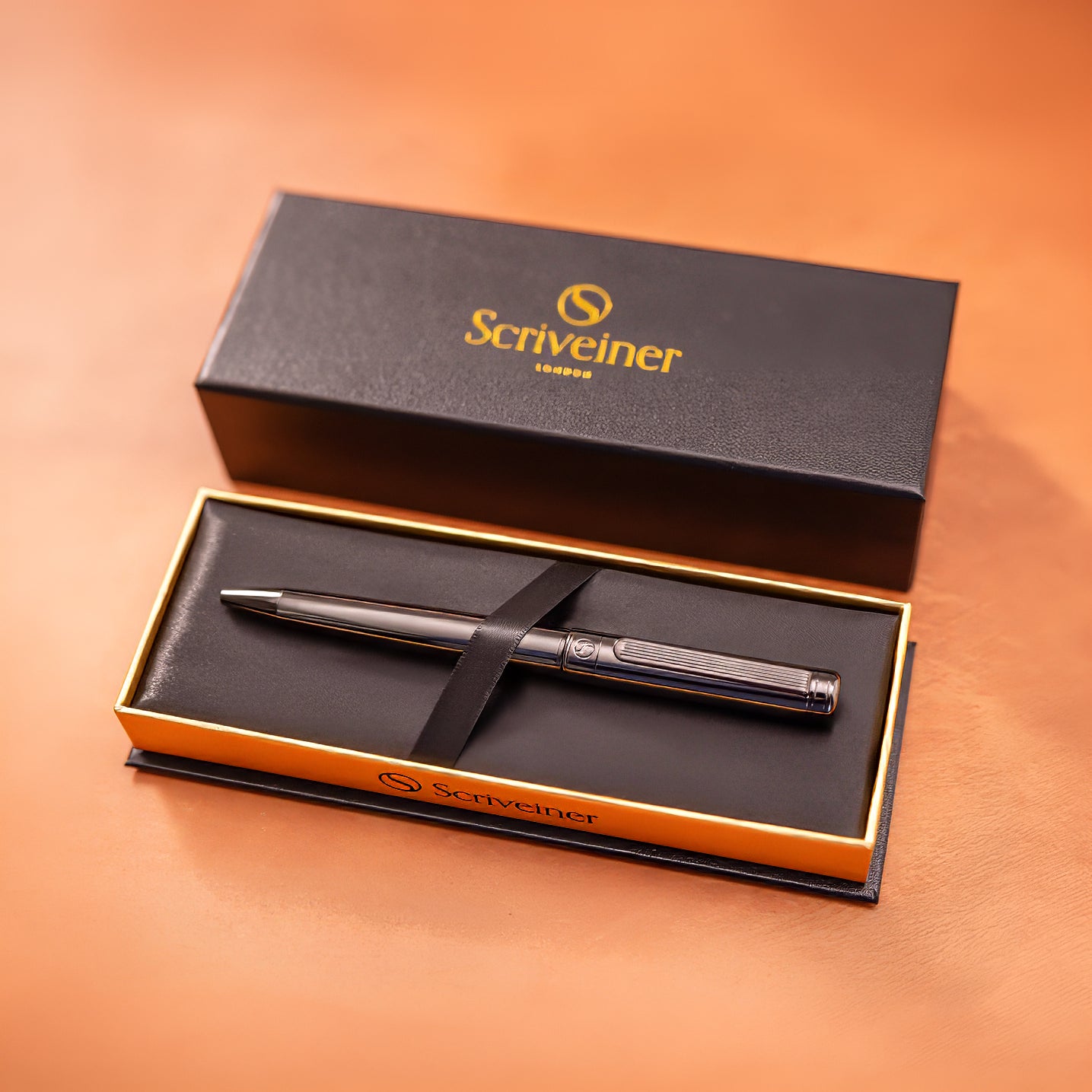 Scriveiner Classic Gun Metal Ballpoint Pen