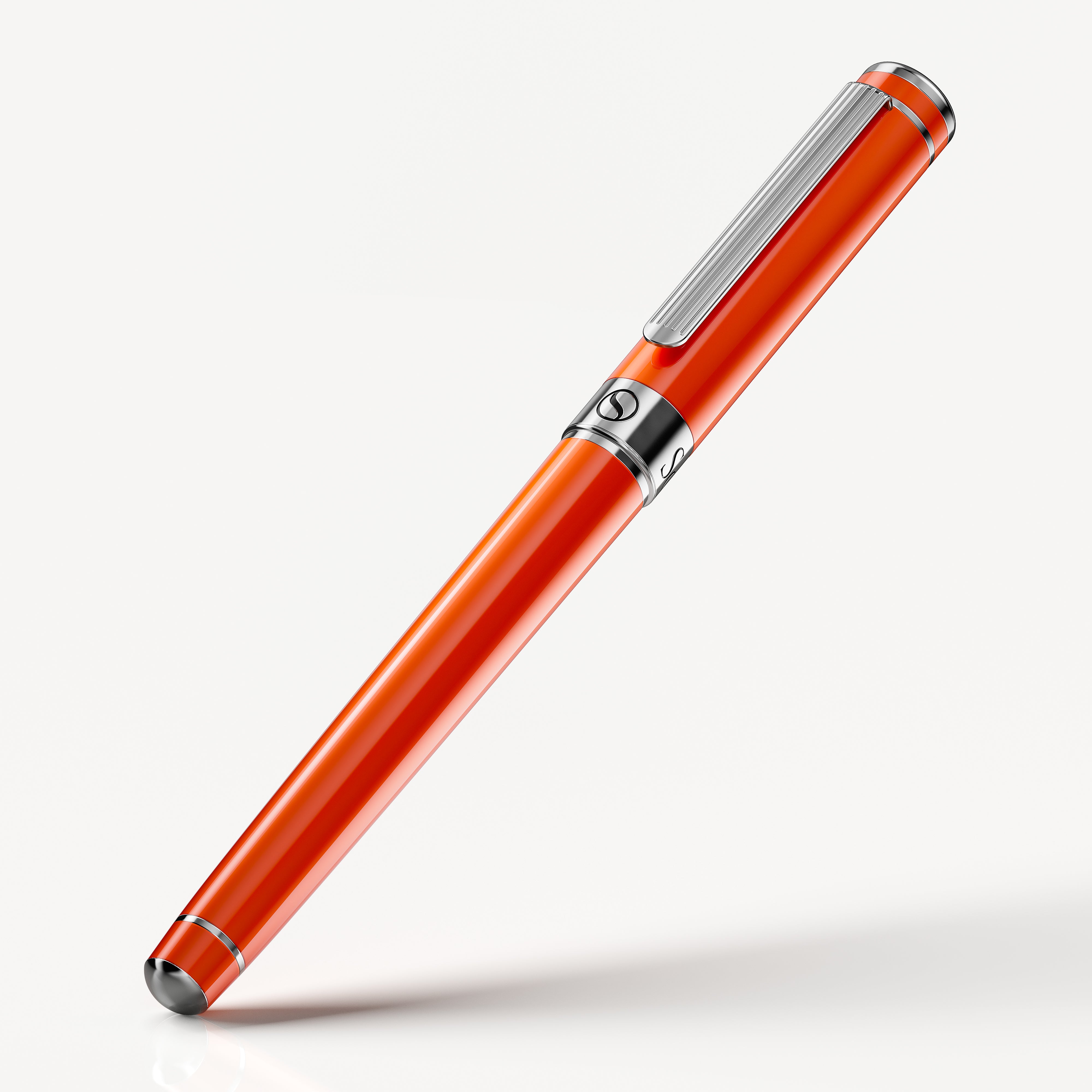 Scriveiner Classic Orange Rollerball Pen