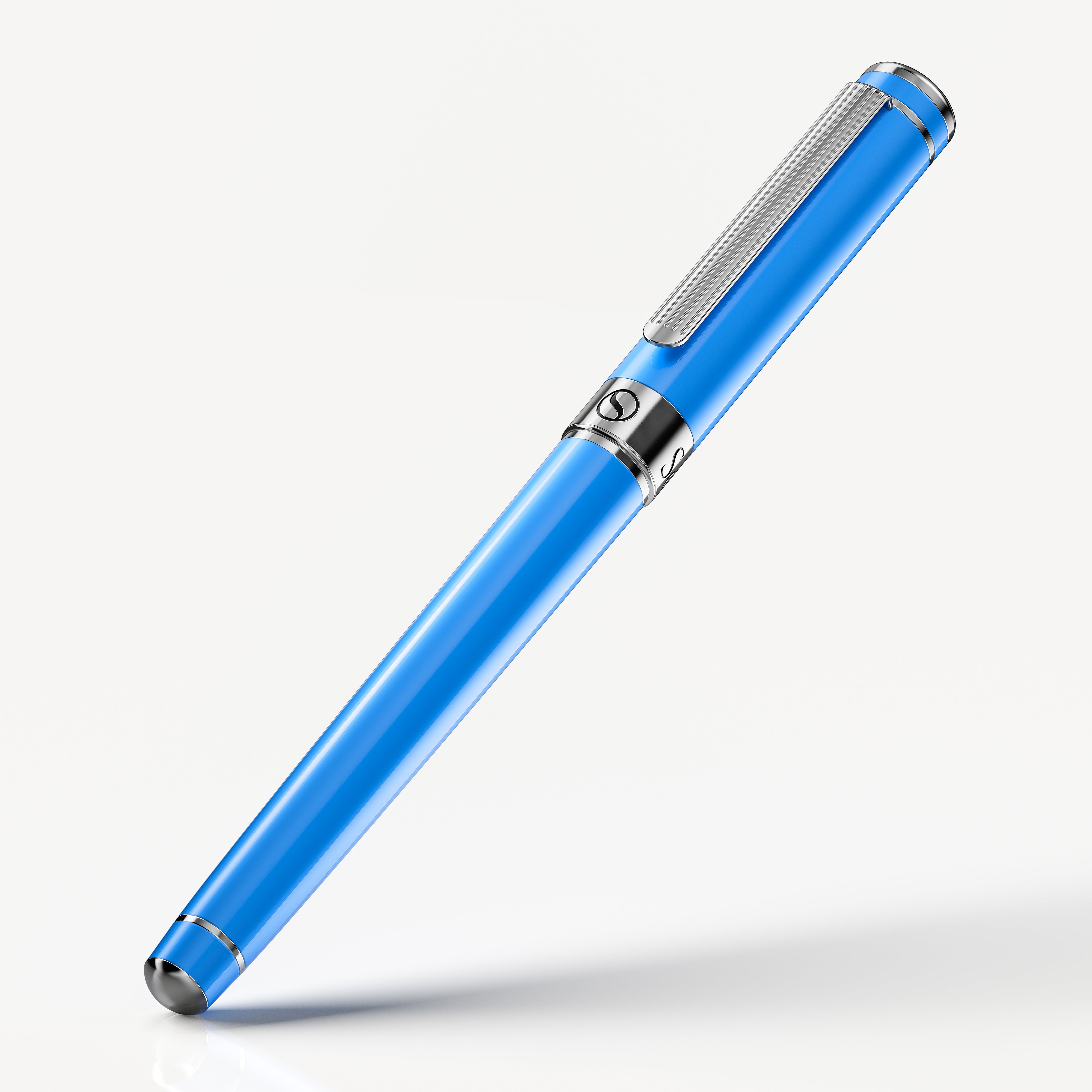Scriveiner Classic Sky Blue Rollerball Pen